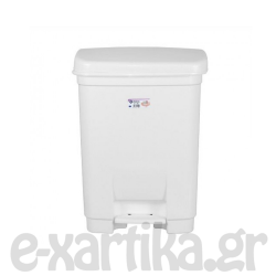 ΒΙΟΜΕΣ ΚΑΔΟΣ ΑΠΟΡΡΙΜΜΑΤΩΝ ΚΟΥΖΙΝΑΣ ΤΕΤΡΑΓΩΝΟΣ ΛΕΥΚΟΣ ART446 28LT