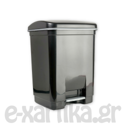 ΒΙΟΜΕΣ ΚΑΔΟΣ ΑΠΟΡΡΙΜΜΑΤΩΝ ΚΟΥΖΙΝΑΣ ΤΕΤΡΑΓΩΝΟΣ ΓΚΡΙ/ΑΣΗΜΙ ART446 28LT