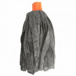 CISNE ΣΦΟΥΓΓΑΡΙΣΤΡΑ MICROFIBRA ΜΕ ΛΩΡΙΔΕΣ ΜΑΥΡΗ/ΓΚΡΙ 200GR