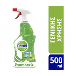 DETTOL ΚΑΘΑΡΙΣΤΙΚΟ SPRAY ΓΕΝΙΚΗΣ ΧΡΗΣΗΣ ΠΡΑΣΙΝΟ ΜΗΛΟ 500ML