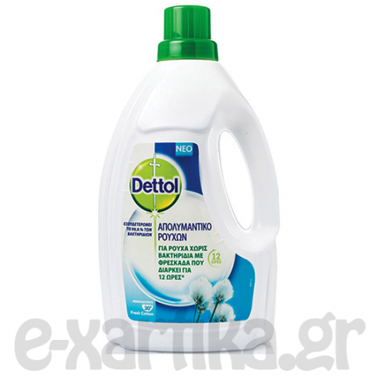 DETTOL ΥΓΡΟ ΑΠΟΛΥΜΑΝΤΙΚΟ ΡΟΥΧΩΝ 1,5LT DETTOL ΥΓΡΟ ΑΠΟΛΥΜΑΝΤΙΚΟ ΡΟΥΧΩΝ 1,5LT