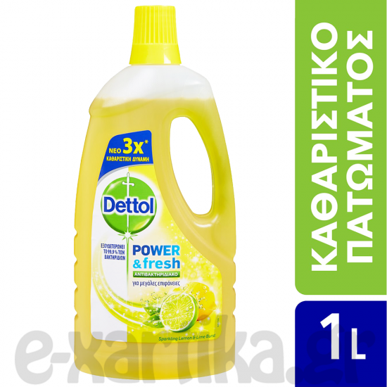 DETTOL ΥΓΡΟ ΠΑΤΩΜΑΤΟΣ ΛΕΜΟΝΙ