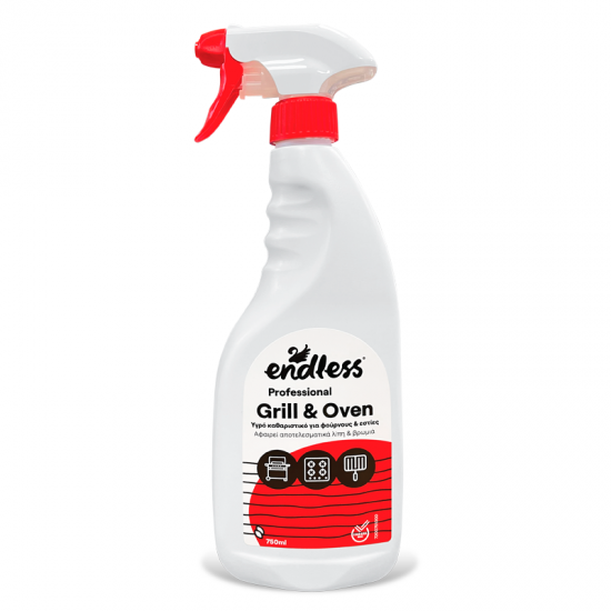 ENDLESS SPRAY ΥΓΡΟ ΚΑΘΑΡΙΣΤΙΚΟ ΓΙΑ ΦΟΥΡΝΟΥΣ & ΕΣΤΙΕΣ 750ML