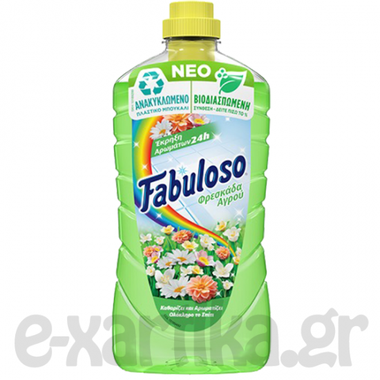 FABULOSO ΥΓΡΟ ΠΑΤΩΜΑΤΟΣ ΜΕ ΑΡΩΜΑ ΦΡΕΣΚΑΔΑ ΤΟΥ ΑΓΡΟΥ 1LT