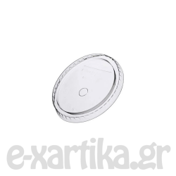 ΚΑΠΑΚΙ PET ΙΣΙΟ (FLAT) 90ΜΜ ΜΕ ΜΙΚΡΗ ΤΡΥΠΑ 100ΤEM