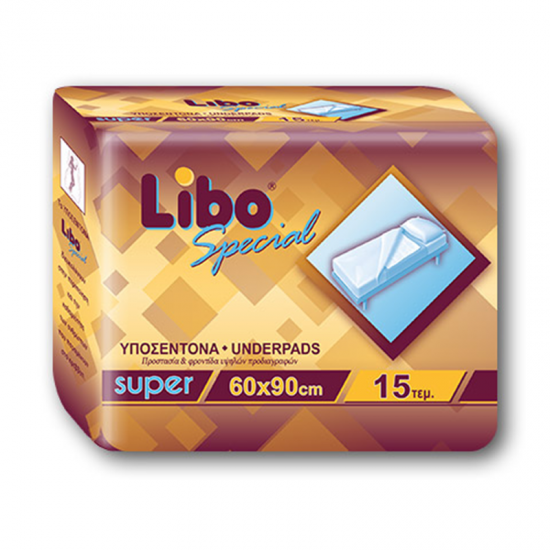 LIBO ΥΠΟΣΕΝΤΟΝΑ SUPER 60Χ90CM 15ΤΕΜ
