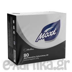ΜΑΞΙ ΧΑΡΤΟΠΕΤΣΕΤΕΣ ΠΟΛΥΤΕΛΕΙΑΣ ΛΕΥΚΕΣ 2Φ 33Χ33 80ΤΕΜ