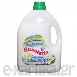 NUVOLETTA ΥΓΡΟ ΠΛΥΝΤΗΡΙΟΥ ΡΟΥΧΩΝ ΑΣΠΡΑ ΒΡΥΑ - MUSCHIO BIANCO (ΑΣΠΡΟ) 3LT