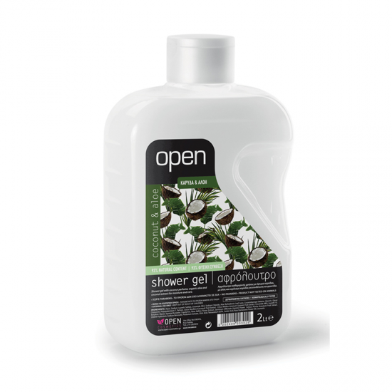 OPEN ΑΦΡΟΛΟΥΤΡΟ ΚΑΡΥΔΑ & ΑΛΟΗ 2LT