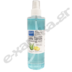 OPEN BODY & HAND CARE ΛΟΣΙΟΝ SPRAY 70%ALC. ΛΕΜΟΝΙ 245ML