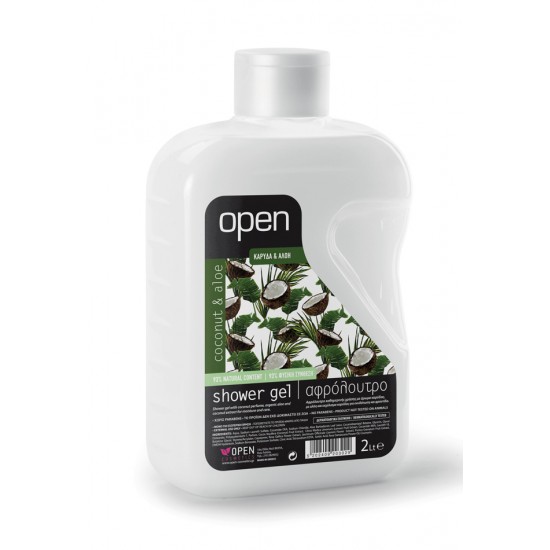 OPEN ΑΦΡΟΛΟΥΤΡΟ ΚΑΡΥΔΑ & ΑΛΟΗ 2LT