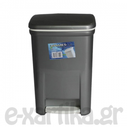 ΒΙΟΜΕΣ ΚΑΔΟΣ ΜΠΑΝΙΟΥ ΤΕΤΡΑΓΩΝΟΣ ΓΚΡΙ ART155 7,5LT