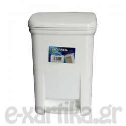 ΒΙΟΜΕΣ ΚΑΔΟΣ ΜΠΑΝΙΟΥ ΤΕΤΡΑΓΩΝΟΣ ΛΕΥΚΟΣ ART155 7,5LT