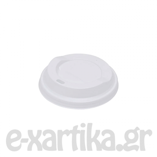 ΚΑΠΑΚΙ ΠΙΠΙΛΑ ΛΕΥΚΗ PS 80MM ΑΜΕΡ. ΤΥΠΟΥ 100ΤΕΜ