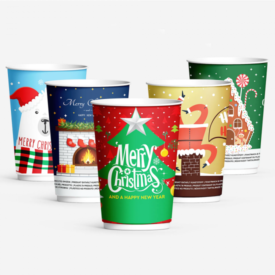 ΧΑΡΤΙΝΟ ΠΟΤΗΡΙ ΔΙΠΛΟΤΟΙΧΟ (DW) CHRISTMAS MIX 5ΣΧΕΔΙΑ 12ΟΖ 25ΤΕΜ ΧΑΡΤΙΝΟ ΠΟΤΗΡΙ ΔΙΠΛΟΤΟΙΧΟ (DW) CHRISTMAS MIX 5ΣΧΕΔΙΑ 12ΟΖ 25ΤΕΜ