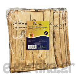 ΞΥΛΙΝΟ ΠΙΡΟΥΝΙ ΦΑΓΗΤΟΥ 16ΕΚ 1/1 FSC 50ΤΕΜ