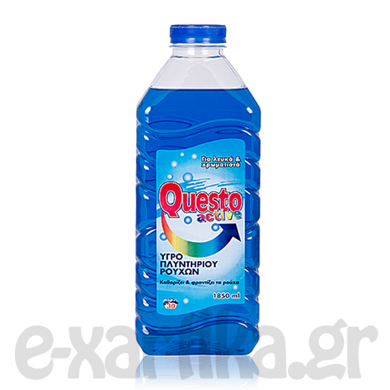 QUESTO ACTIVE ΥΓΡΟ ΠΛΥΝΤΗΡΙΟΥ ΡΟΥΧΩΝ ΜΠΛΕ 1850ML (30MEZ)