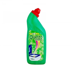 QUESTO WC ΥΓΡΟ ΛΕΚΑΝΗΣ ΠΡΑΣΙΝΟ ΜΕ ΑΡΩΜΑ ΠΕΥΚΟ 750ML