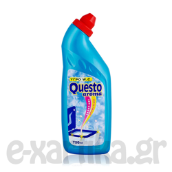 QUESTO WC ΥΓΡΟ ΛΕΚΑΝΗΣ ΜΠΛΕ ΜΕ ΑΡΩΜΑ ΘΑΛΑΣΣΙΝΗ ΦΡΕΣΚΑΔΑ 750ML