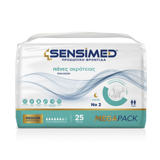 SENSIMED ΑΝΟΙΧΤΗ ΠΑΝΑ ΑΚΡΑΤΕΙΑΣ ΝΥΧΤΟΣ MEGAPACK MEDIUM 25TEM