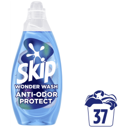 SKIP ΥΓΡΟ ΑΠΟΡΡΥΠΑΝΤΙΚΟ ΠΛΥΝΤ.ΡΟΥΧΩΝ WONDER WASH ANTI-ODOR PROTECT 37ΜΕΖ SKIP ΥΓΡΟ ΑΠΟΡΡΥΠΑΝΤΙΚΟ ΠΛΥΝΤ.ΡΟΥΧΩΝ WONDER WASH ANTI-ODOR PROTECT 37ΜΕΖ