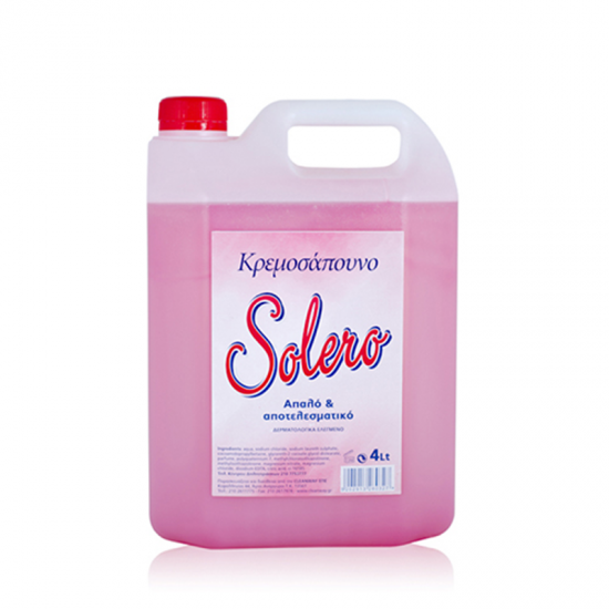 SOLERO ΚΡΕΜΟΣΑΠΟΥΝΟ ΡΟΖ (ΑΡΩΜΑ ΛΟΥΛΟΥΔΙΩΝ) 4LT