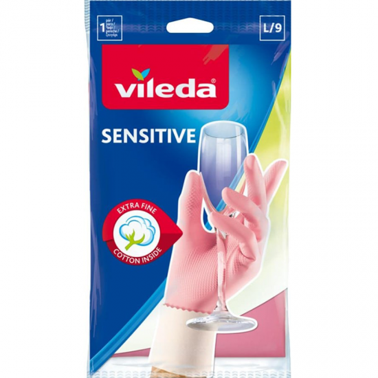VILEDA SENSITIVE ΓΑΝΤΙΑ ΚΟΥΖΙΝΑΣ LARGE (9)