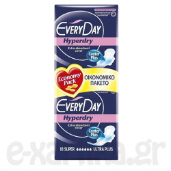 ΣΕΡΒΙΕΤΕΣ EVERYDAY HYPERDRY SUPER 18ΤΕΜ