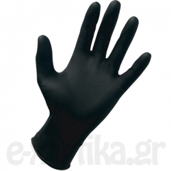 ΓΑΝΤΙΑ ΝΙΤΡΙΛΙΟΥ ΧΩΡΙΣ ΠΟΥΔΡΑ ΜΑΥΡΑ SMALL 100ΤΕΜ