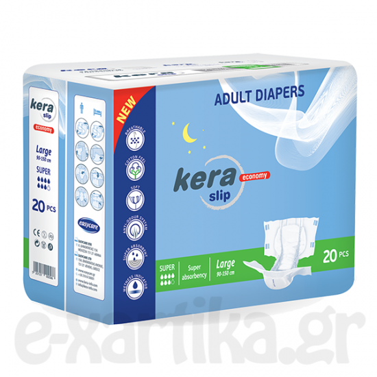 KERA SLIP SUPER LARGE ΠΑΝΕΣ ΑΚΡΑΤΕΙΑΣ 20ΤΕΜ