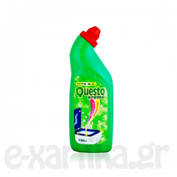 QUESTO WC ΥΓΡΟ ΛΕΚΑΝΗΣ ΠΡΑΣΙΝΟ ΜΕ ΑΡΩΜΑ ΠΕΥΚΟ 750ML QUESTO WC ΥΓΡΟ ΛΕΚΑΝΗΣ ΠΡΑΣΙΝΟ ΜΕ ΑΡΩΜΑ ΠΕΥΚΟ 750ML
