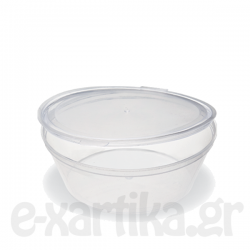 ΣΩΣΑΚΙ PET ΔΙΑΦΑΝΟ ΣΤΡΟΓΓΥΛΟ ΜΕ ΕΝΣ/ΜΕΝΟ ΚΑΠΑΚΙ 6OZ 50TΕΜ