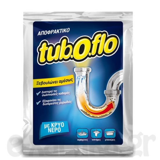 TUBOFLO ΑΠΟΦΡΑΚΤΙΚΗ ΣΚΟΝΗ ΓΙΑ ΚΡΥΟ ΝΕΡΟ 60GR TUBOFLO ΑΠΟΦΡΑΚΤΙΚΗ ΣΚΟΝΗ ΓΙΑ ΚΡΥΟ ΝΕΡΟ 60GR
